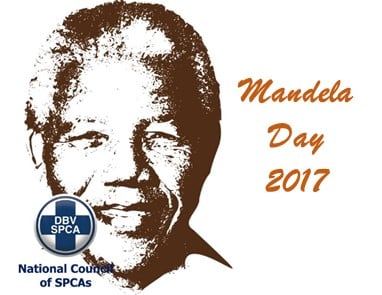NSPCA Mandela Day 2017 Poster
