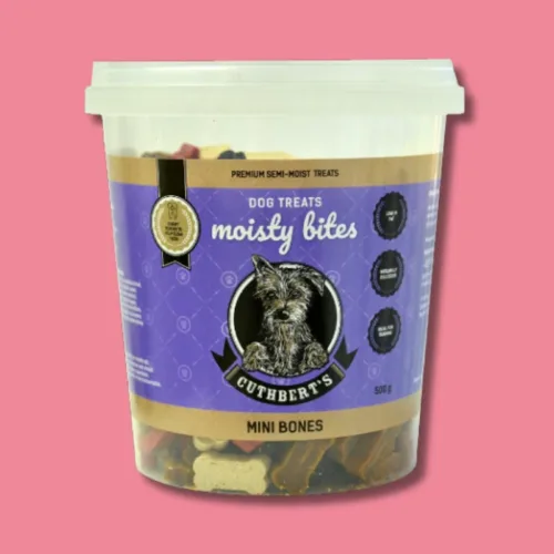 Cuthbert's Moist Mini Bones Dog Biscuits