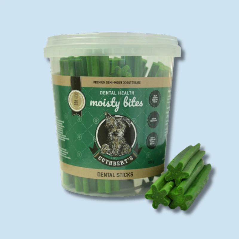 Cuthbert’s Semi Moist Dental Sticks – Dog Treats – 500g